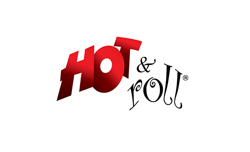 hot and roll logo